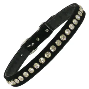 Collar Rhinestones - One Size (Black Velvet)