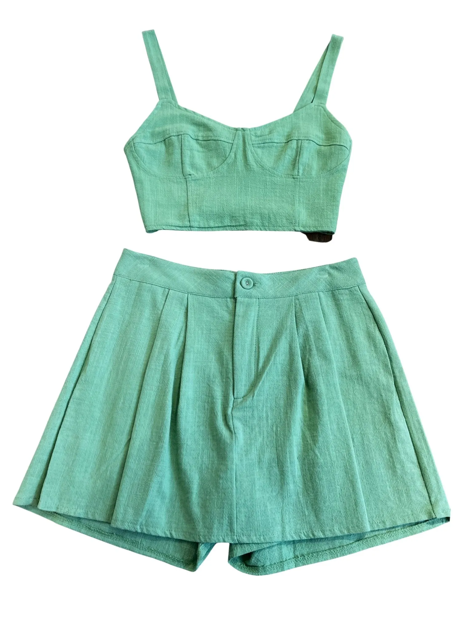 100% Organic Fabric Skort - Green