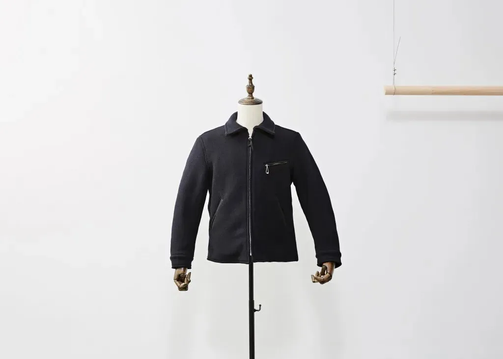 1930s Sports Jacket Ultra Heavy Woolen Motorcycle Coat