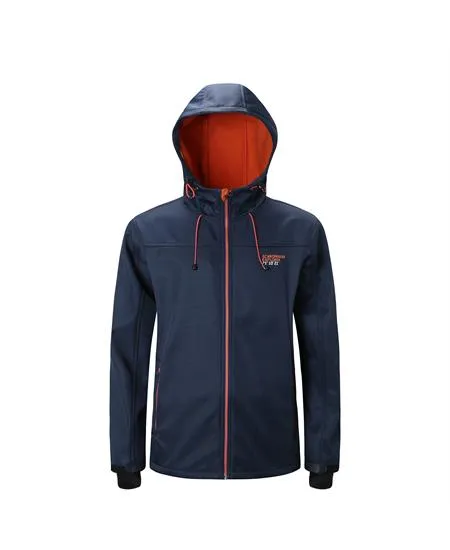 3 Layer Softshell Jacket - Navy Melange