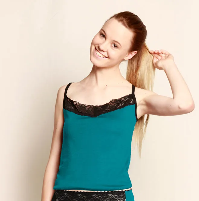 #610L Colourful Lace Camisole HALF PRICE