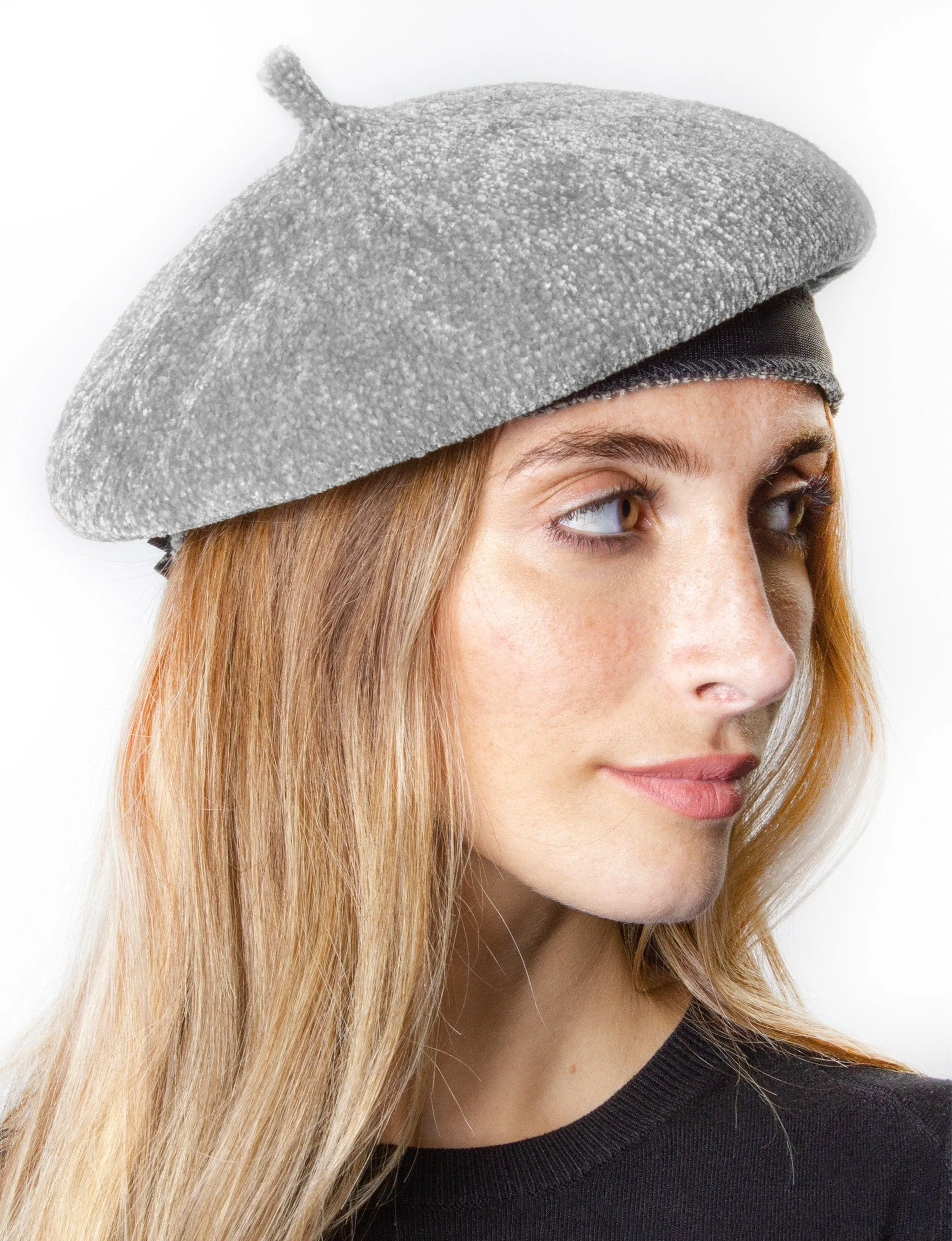 Adrienne Vittadini Chenille Beret