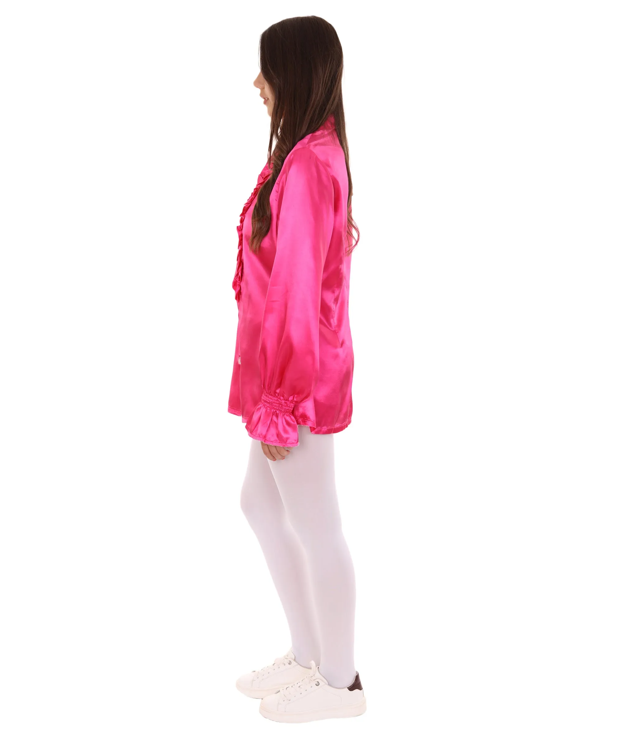 Adult Women's 70 Disco Camicia  Costume | Crimson Cosplay Costume