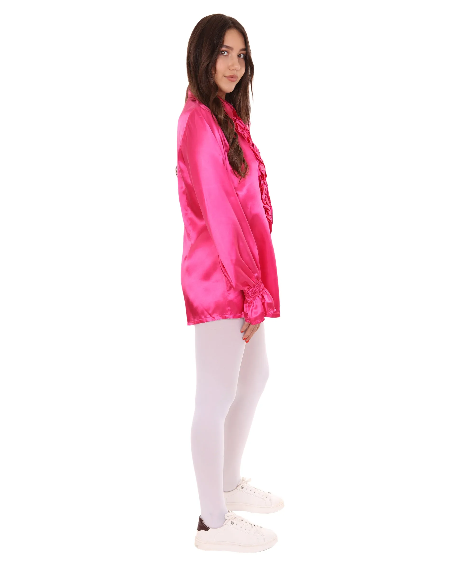 Adult Women's 70 Disco Camicia  Costume | Crimson Cosplay Costume