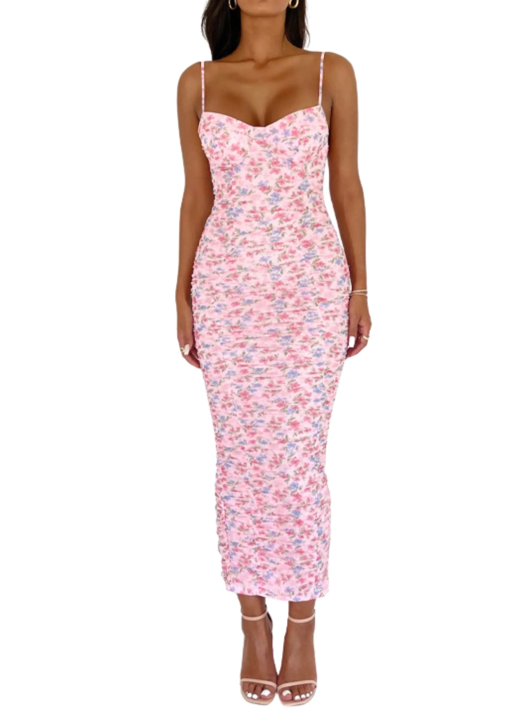 Aline Floral Maxi Dress