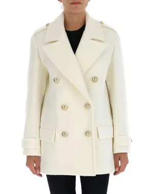 Balmain Double Breasted Tailored Coat