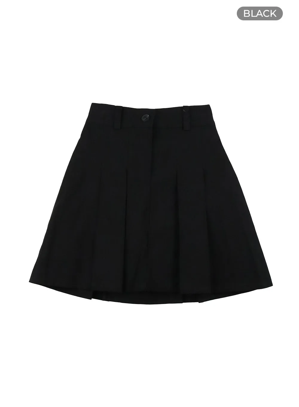 Basic Pleated Mini Skirt OY413