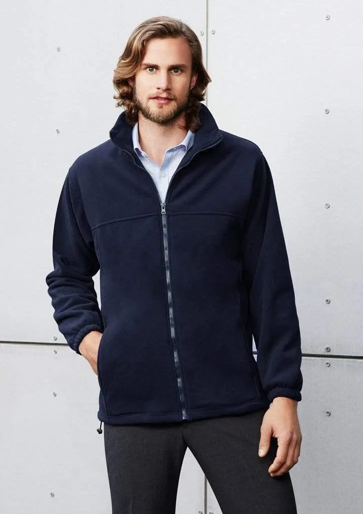 Biz Collection Men’s Plain Micro Fleece Jacket Pf630