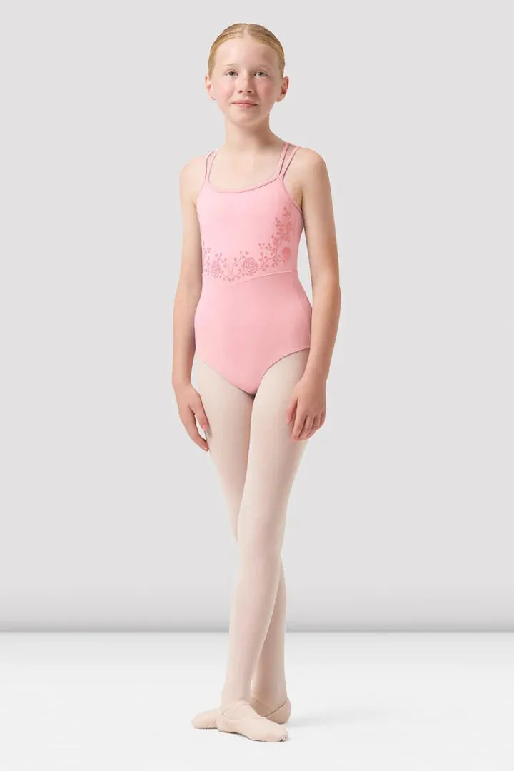 BLOCH GIRLS SADIE CROSS BACK LEOTARD