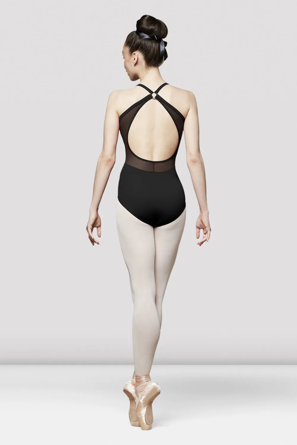 Bloch Ladies Mesh Open Back Camisole Leotard - L5537B