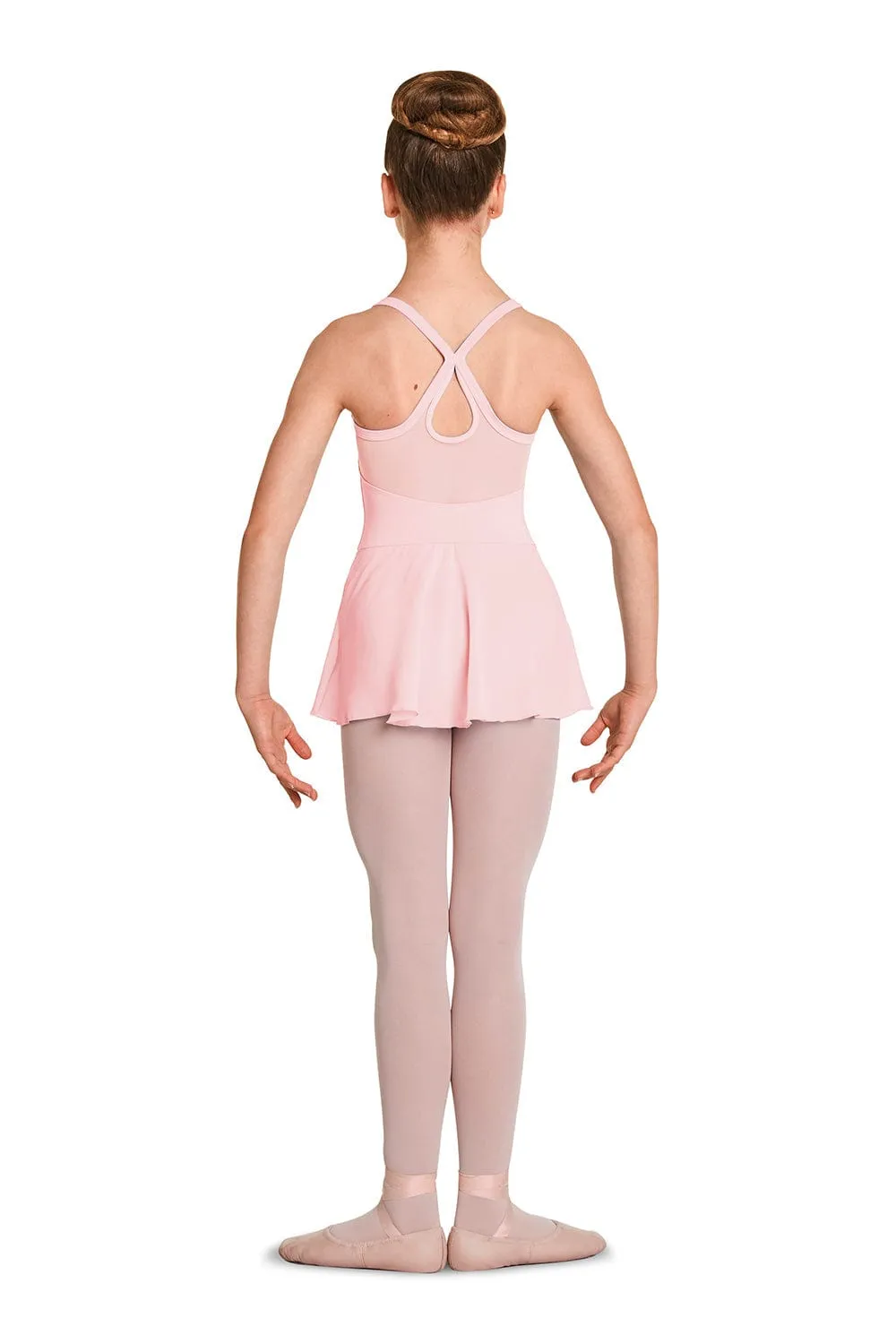 Bloch M1079C Mirella Velvet Skirted Camisole Leotard (Child)