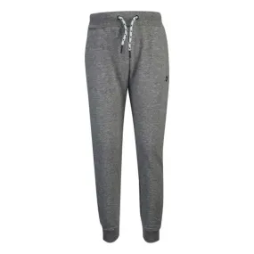 BOYS GREY CUFFED FLEECE JOGGERS