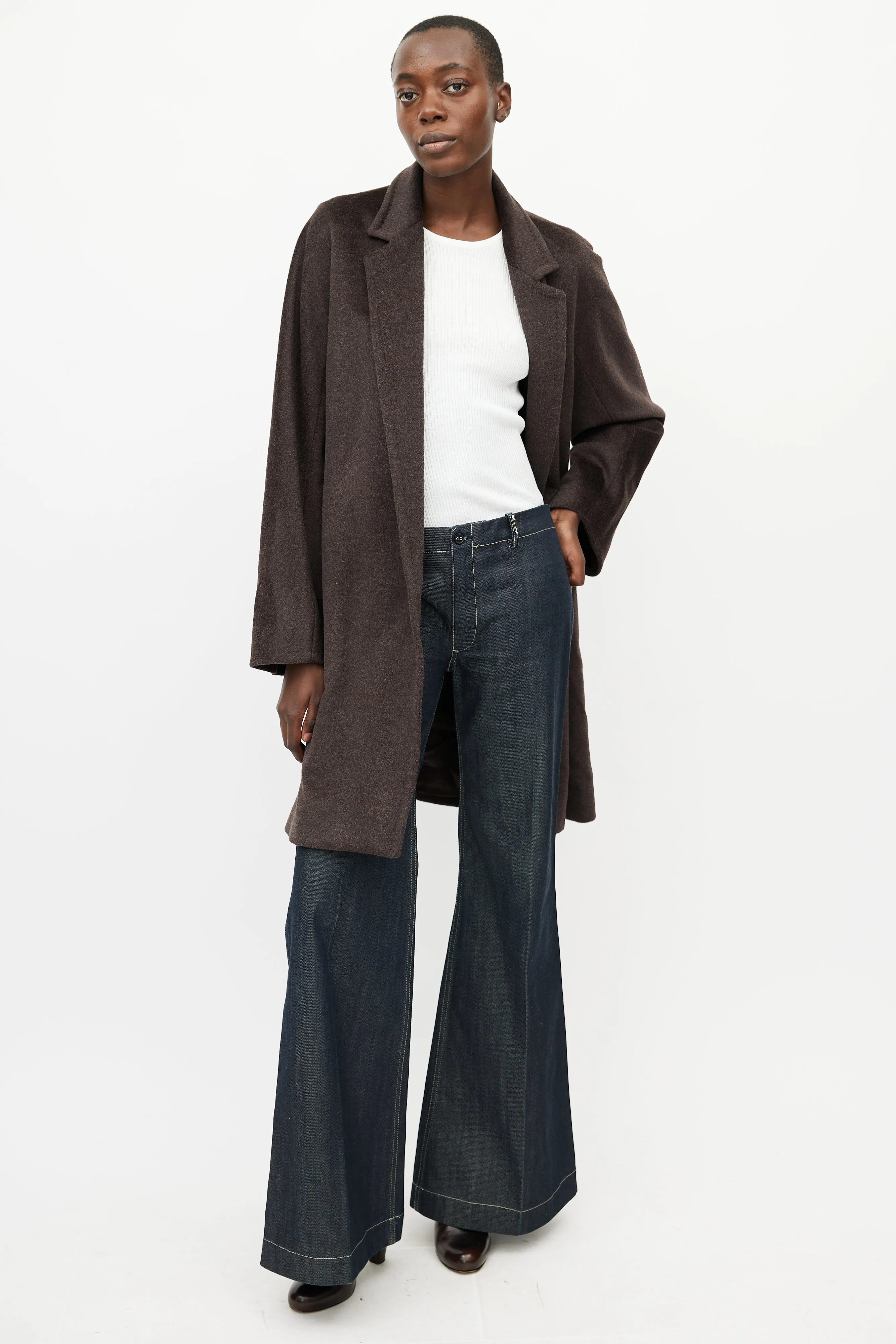 Brown Wool Coat