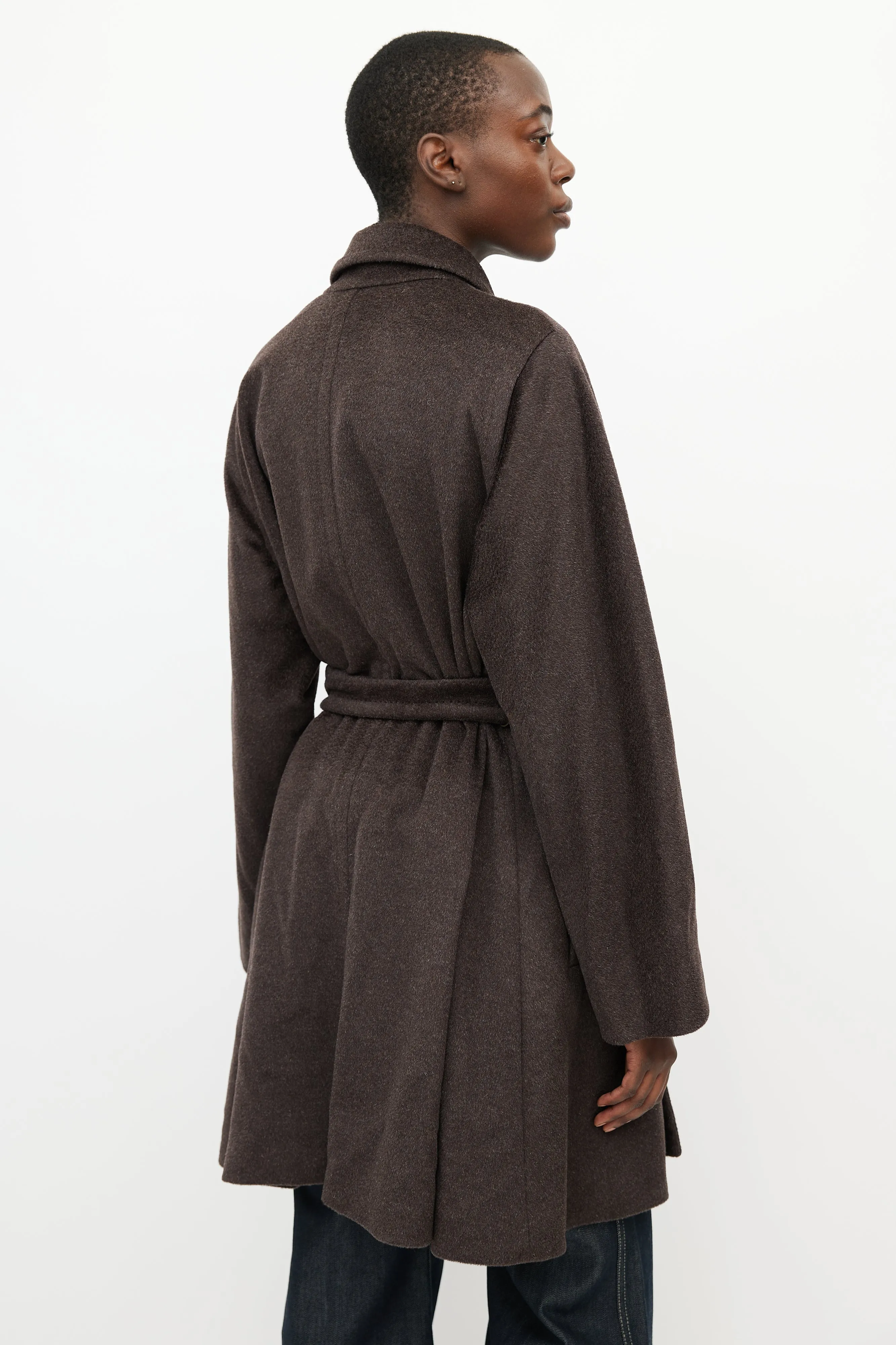 Brown Wool Coat