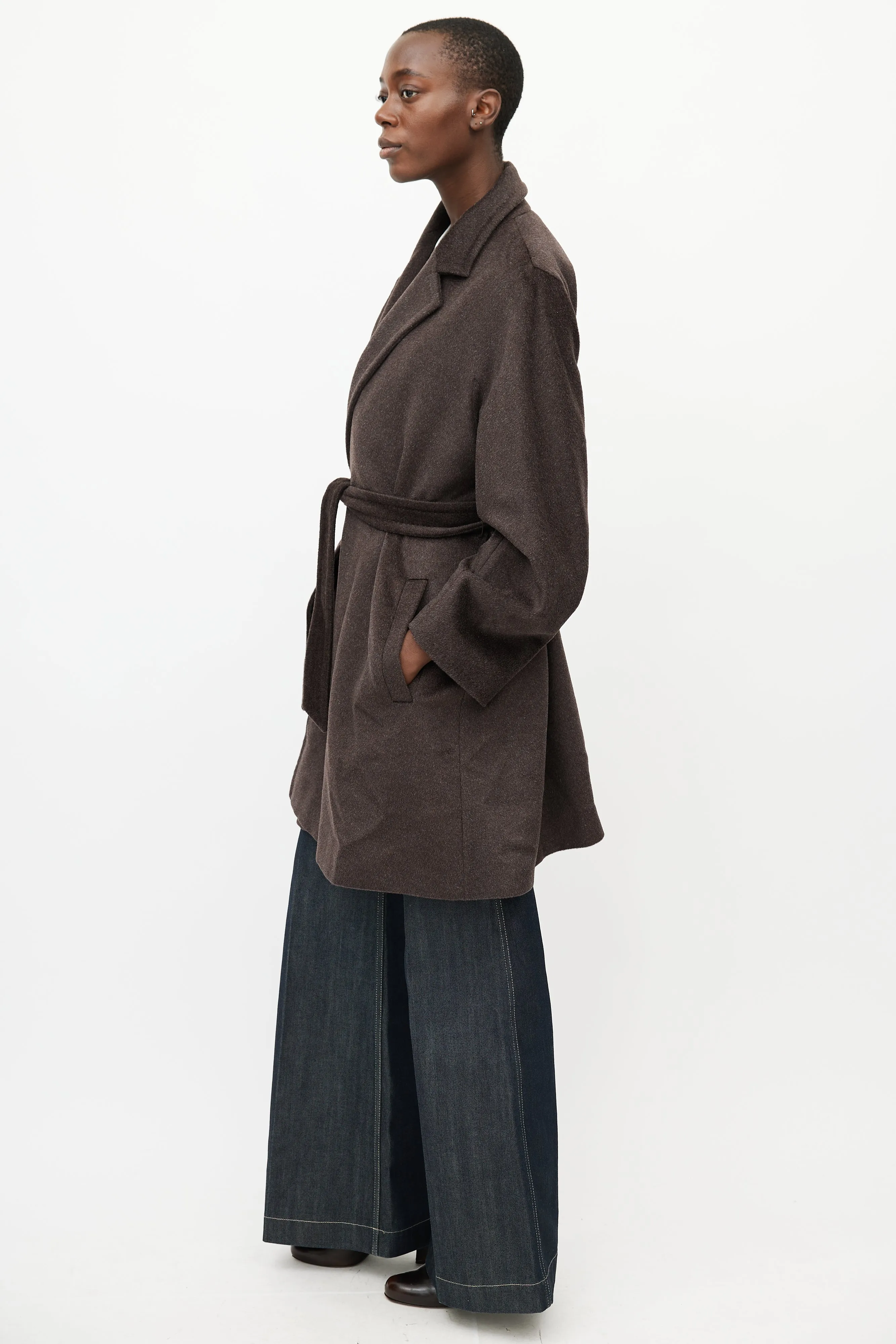 Brown Wool Coat