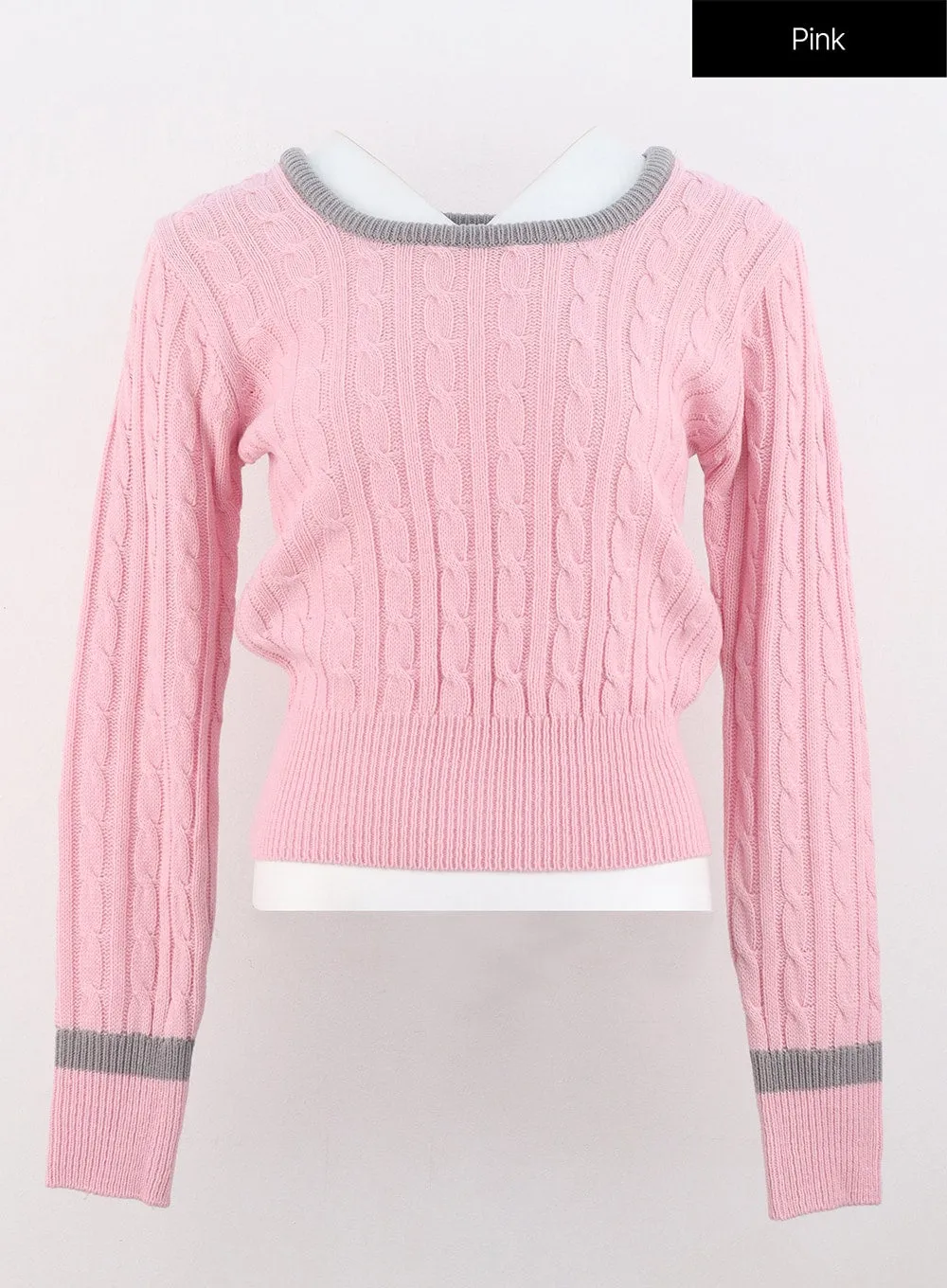 Cable Knit Sweater OG331