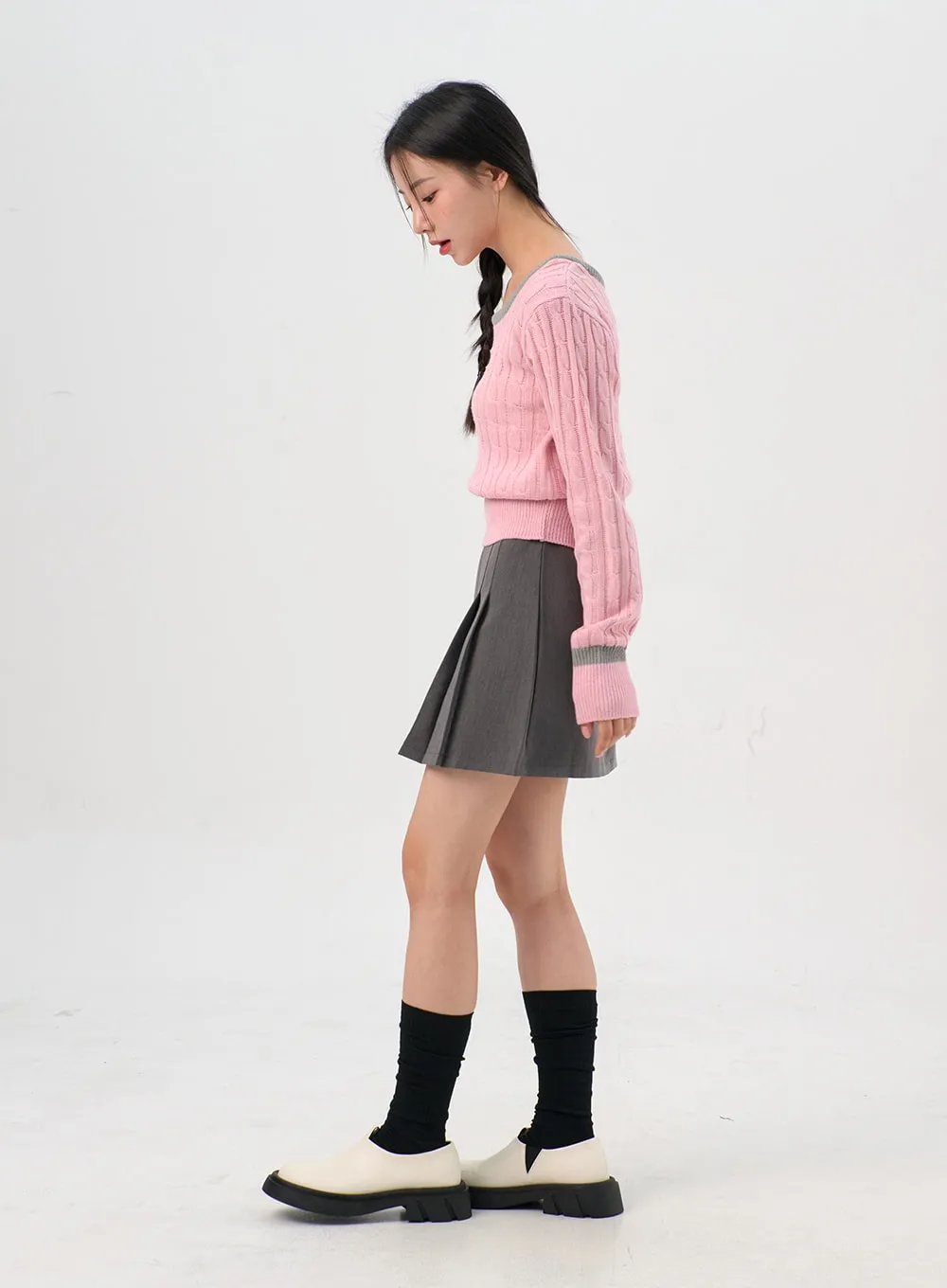 Cable Knit Sweater OG331