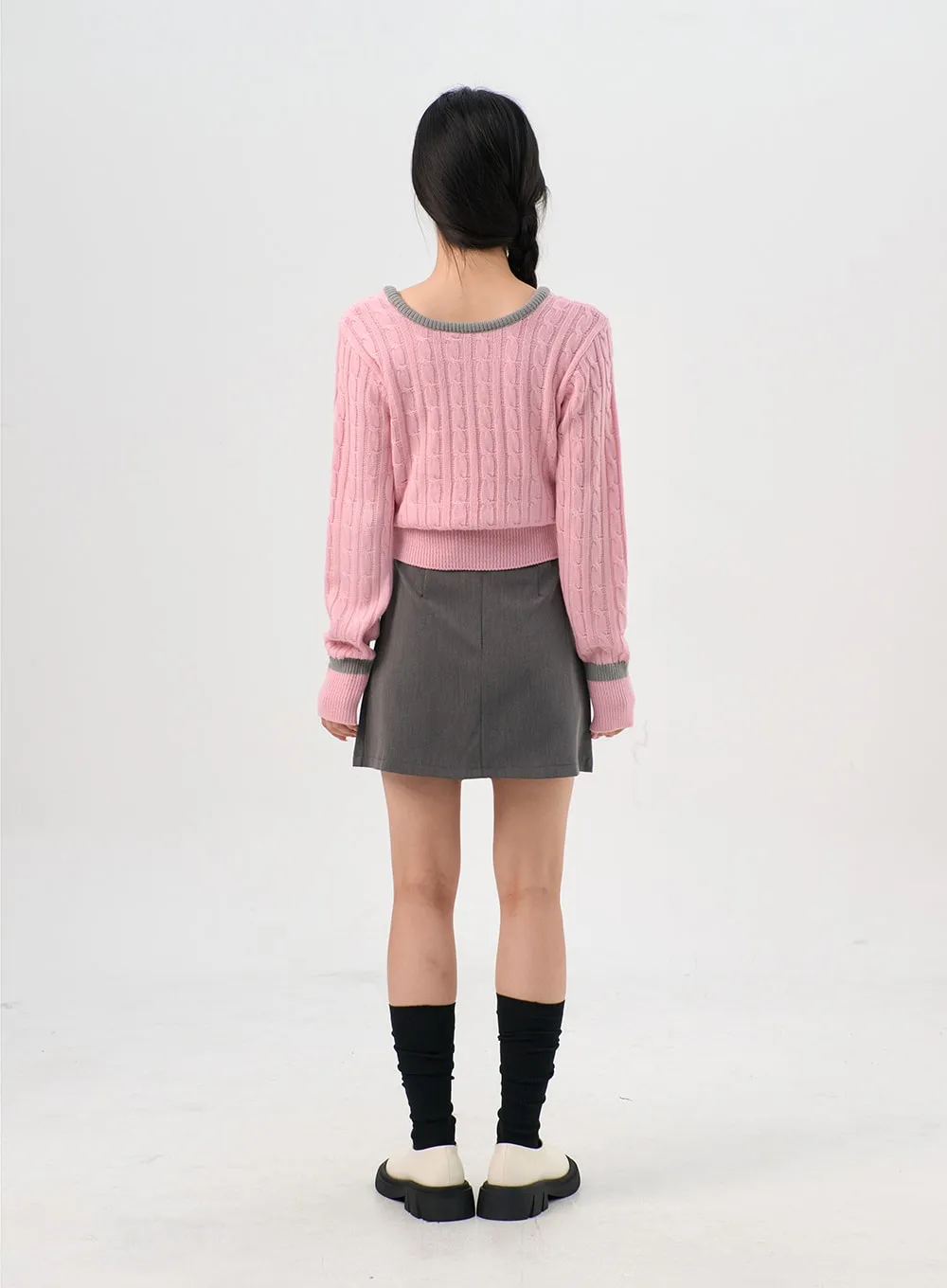 Cable Knit Sweater OG331