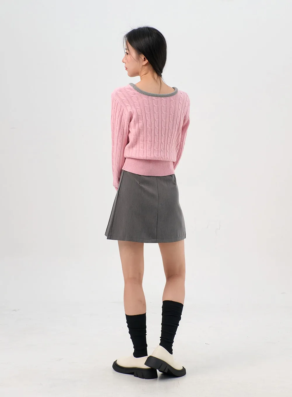 Cable Knit Sweater OG331