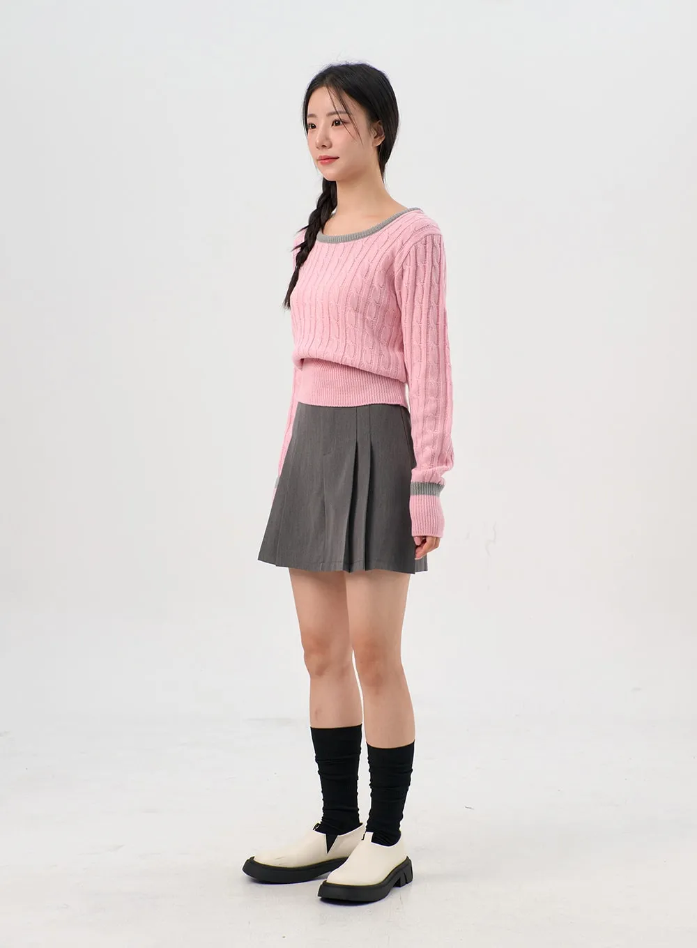 Cable Knit Sweater OG331