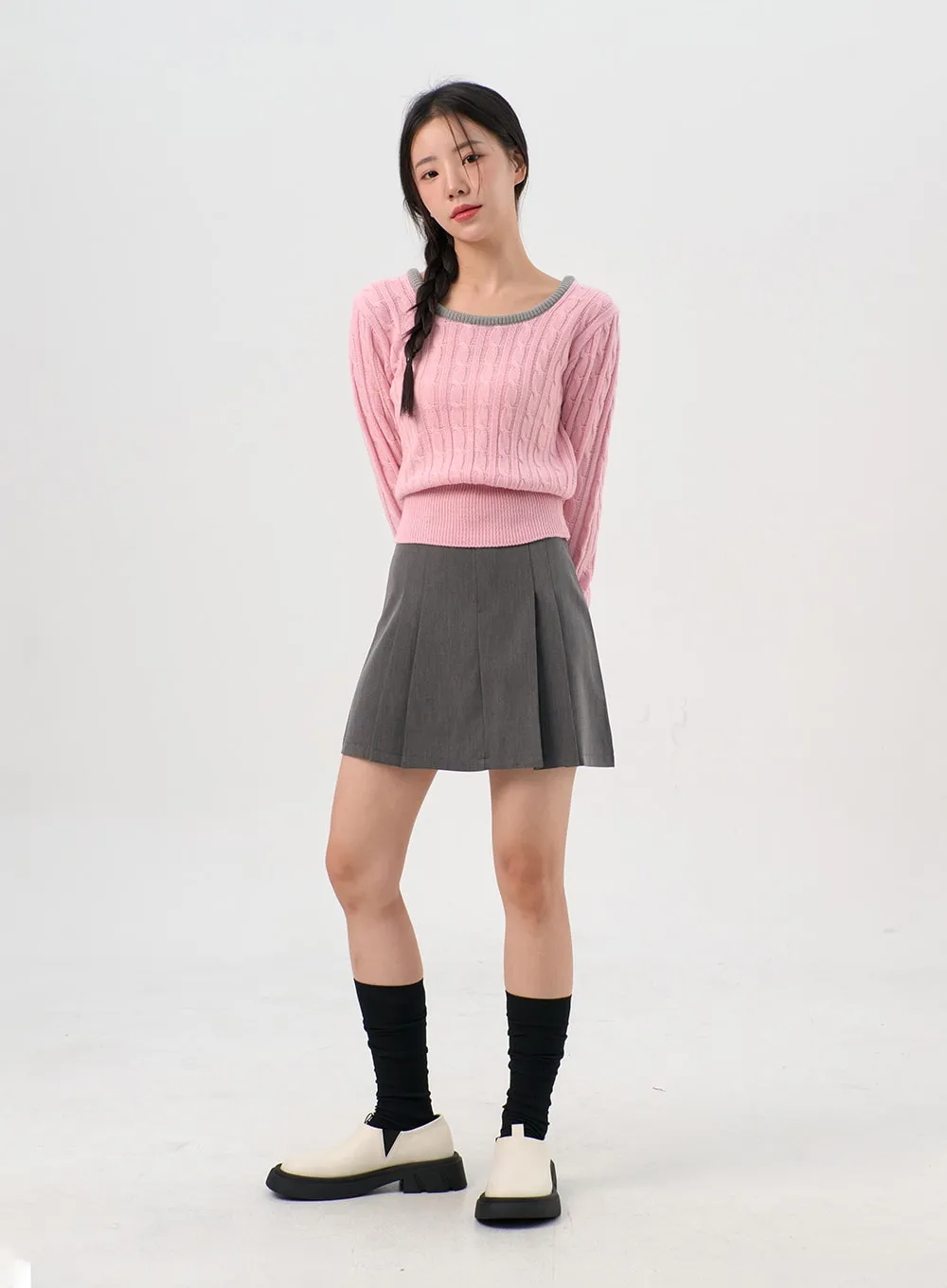 Cable Knit Sweater OG331