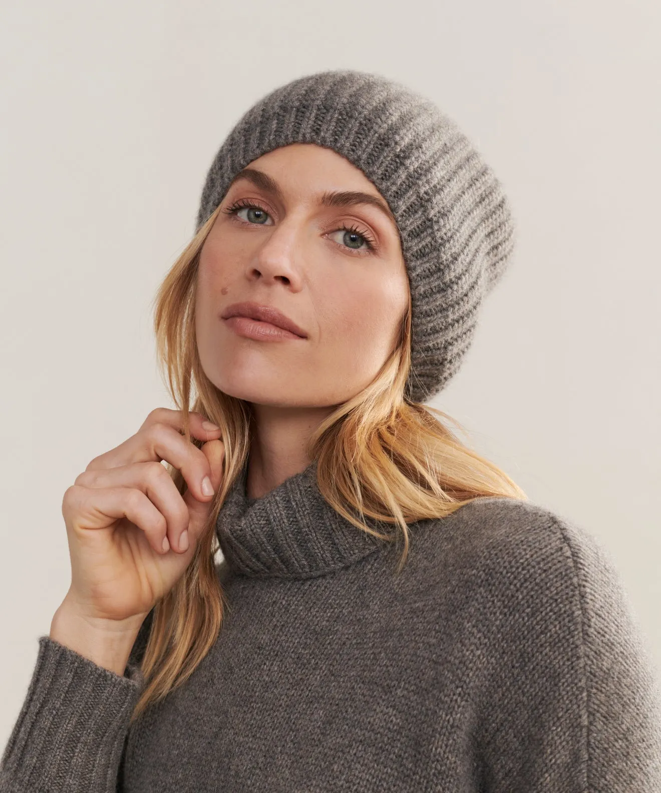 Cashmere Alpine Beanie