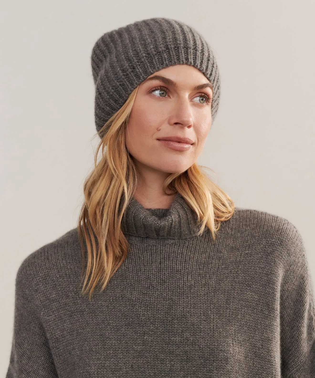 Cashmere Alpine Beanie