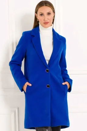 Classic Fashion Women's Winter Outwear Wool Long Coat