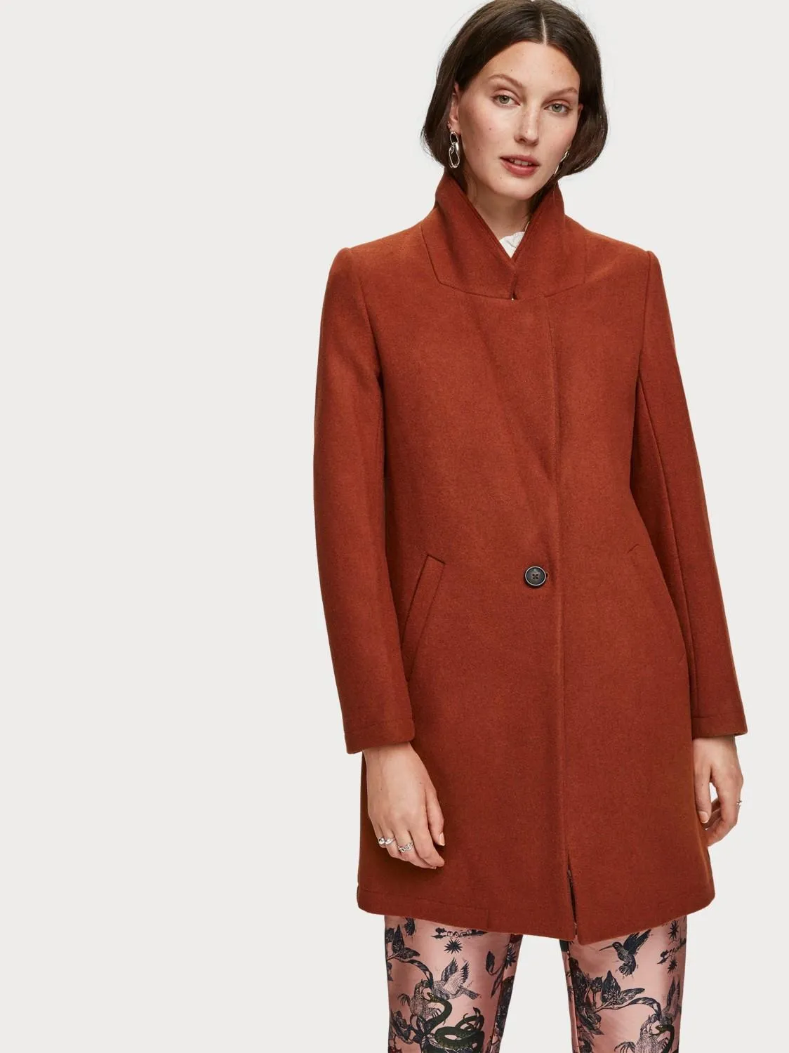 Classic Wool Blend Coat