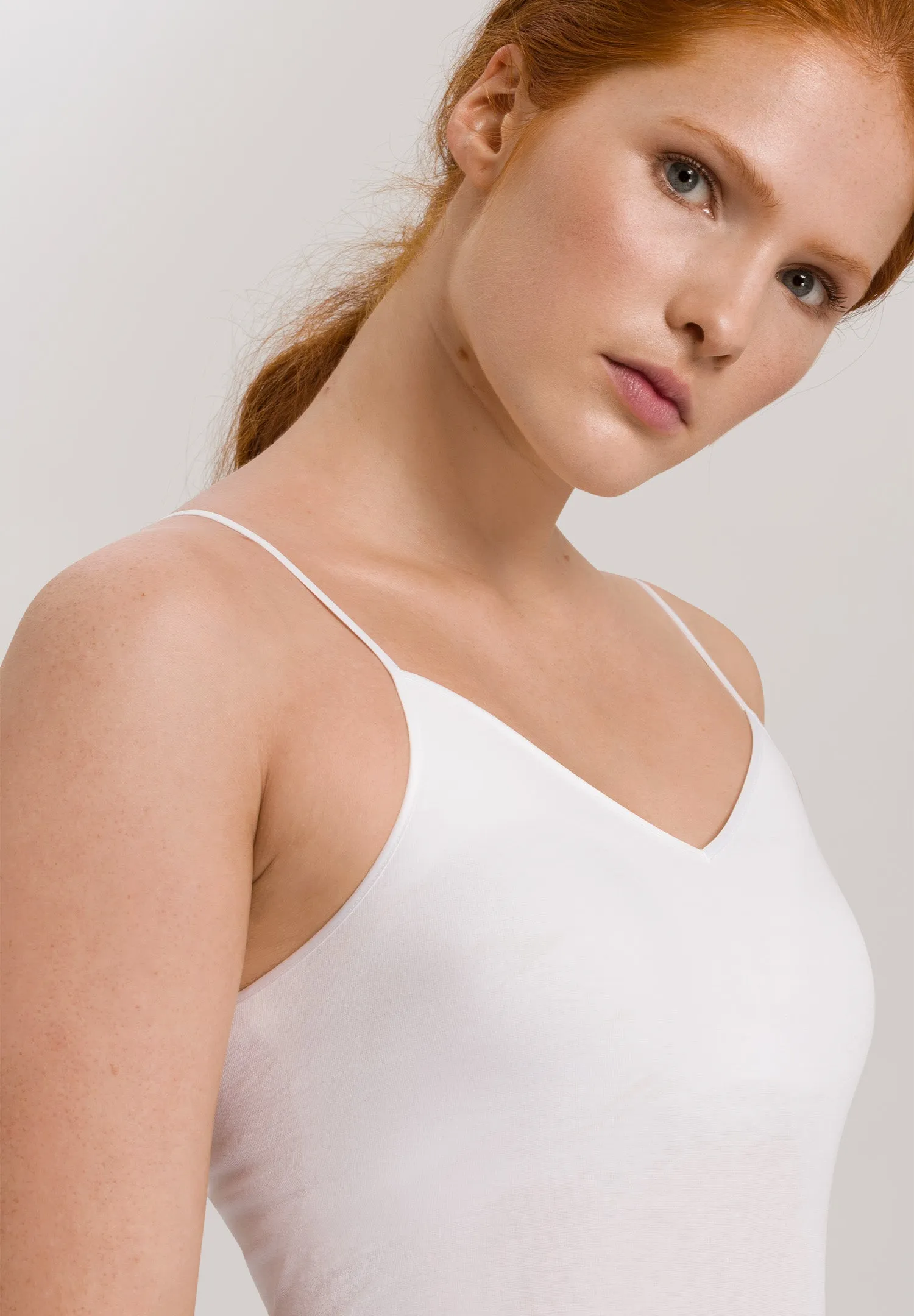 Cotton Seamless Padded Cotton Camisole | White 71605-101