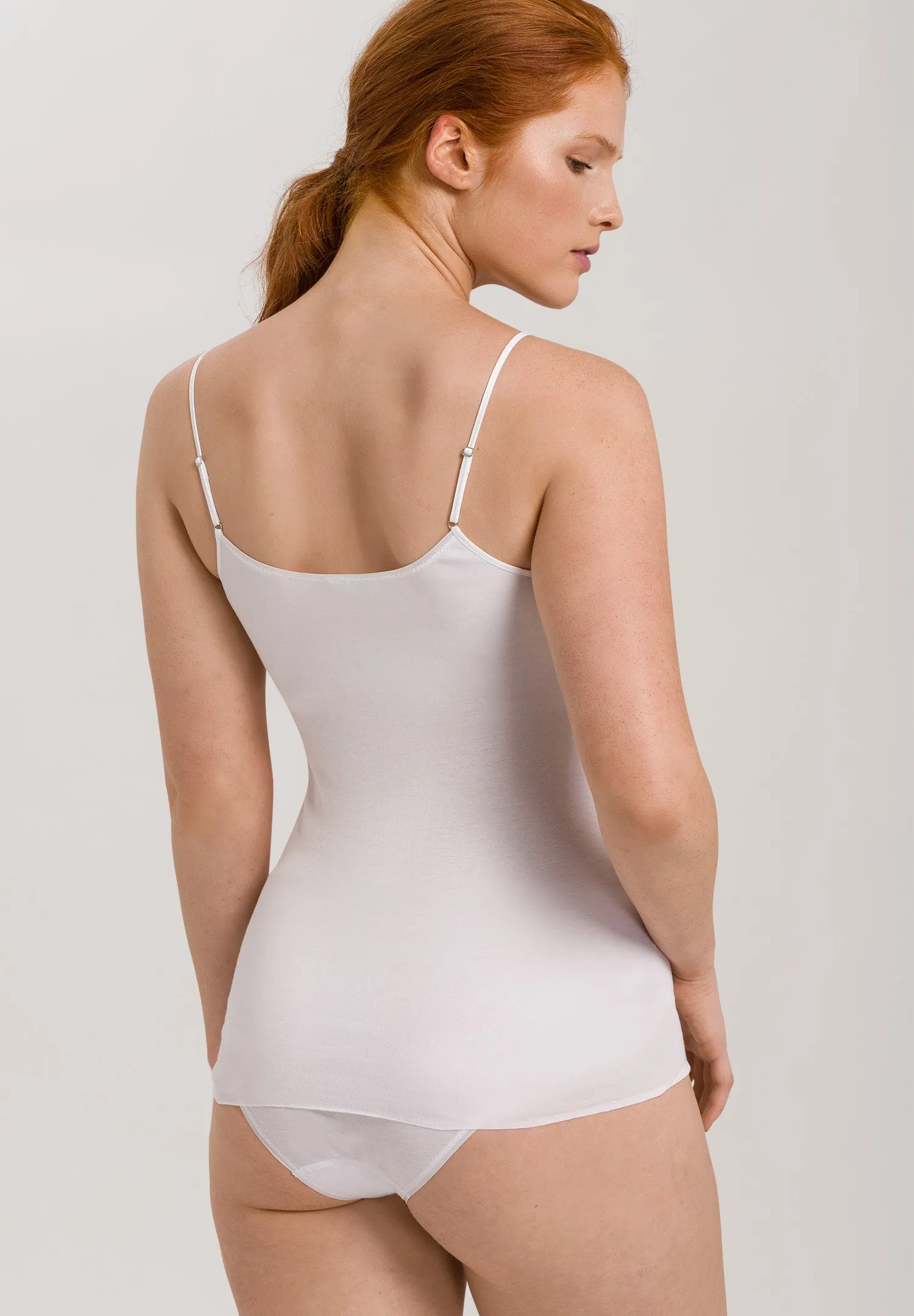 Cotton Seamless Padded Cotton Camisole | White 71605-101