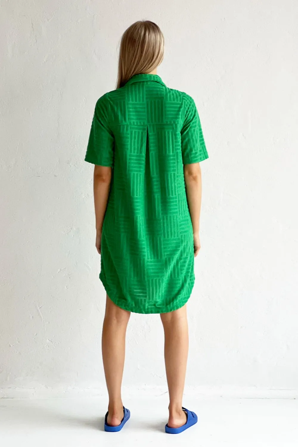 DEL MAR DRESS - GREEN - SMALL