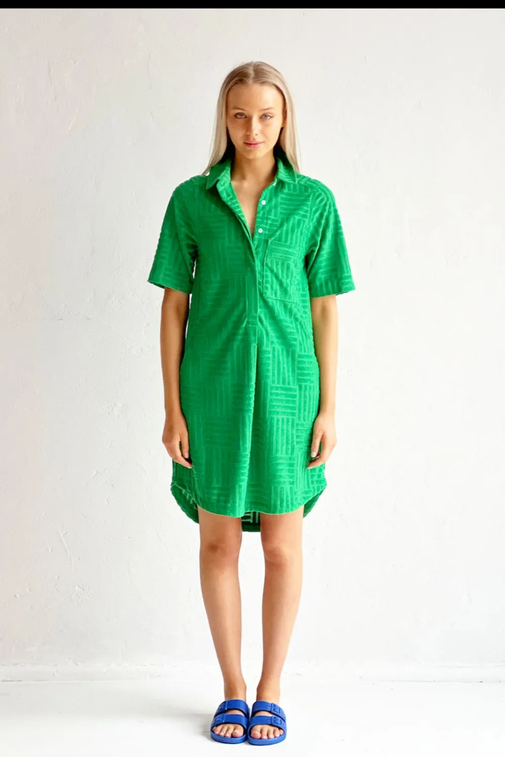 DEL MAR DRESS - GREEN - SMALL