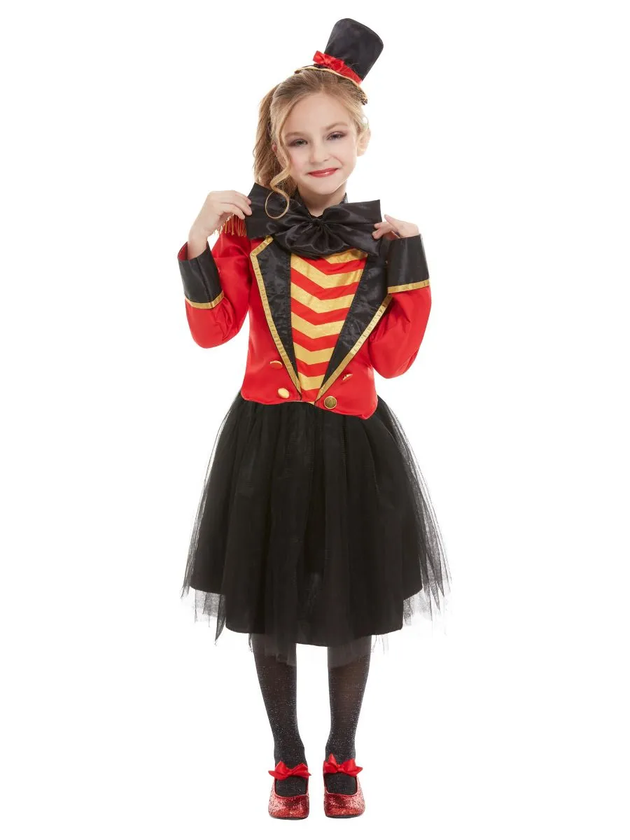 Deluxe Ringmaster Costume Girl