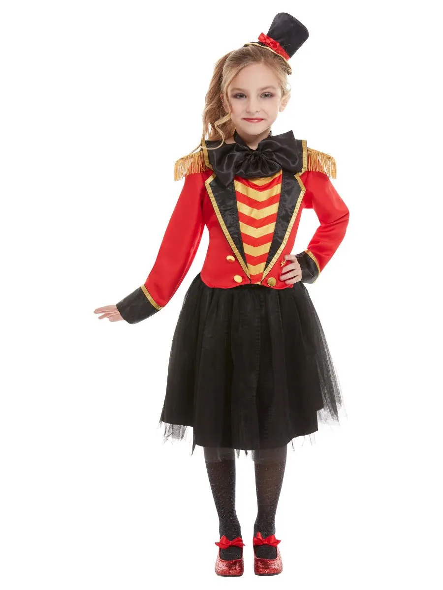 Deluxe Ringmaster Costume Girl