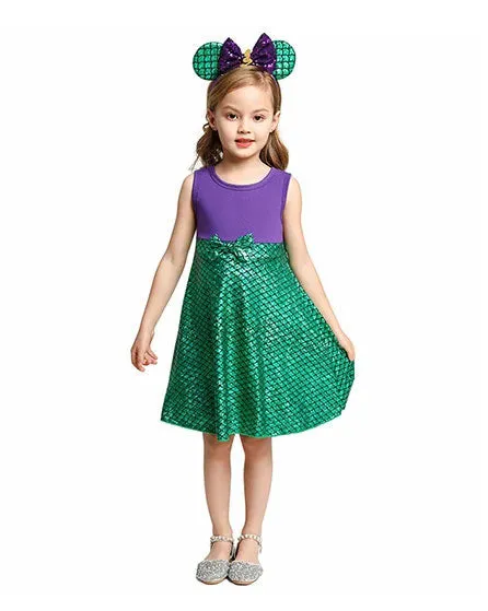 Disney Little Mermaid Ariel Girl's Character Dress