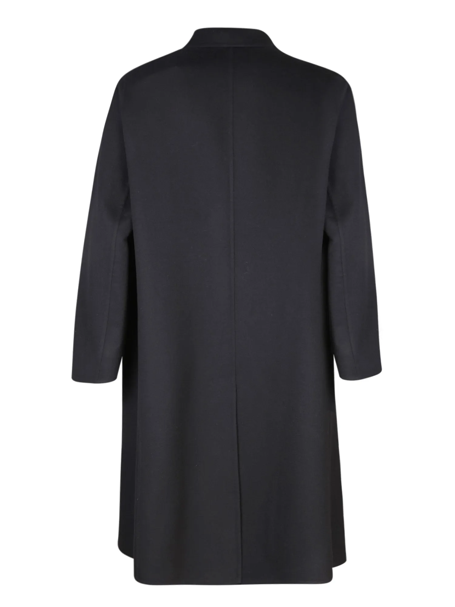 Double Wool Black Coat