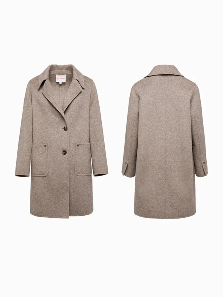 EP YAYING No-dye Wool Coat