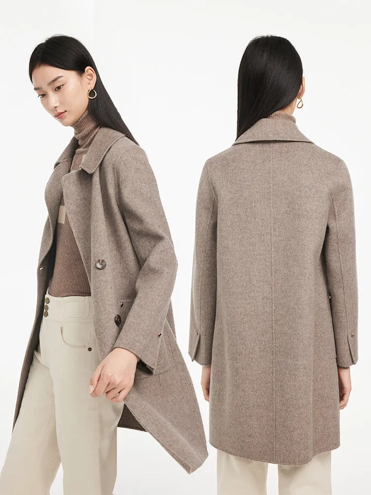 EP YAYING No-dye Wool Coat