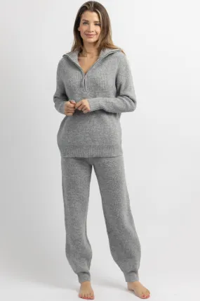 EVENTIDE HEATHER GREY WAFFLED SET