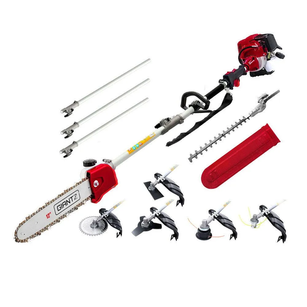 FOUR-STROKE Pole Chainsaw Brush Cutter Hedge Trimmer Saw Multi Tool