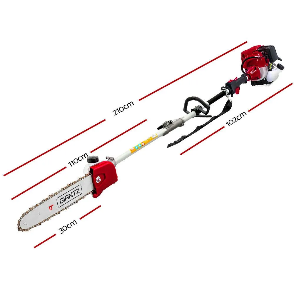 FOUR-STROKE Pole Chainsaw Brush Cutter Hedge Trimmer Saw Multi Tool