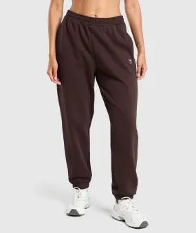 Gymshark Training Fleece Joggers - Heritage Brown