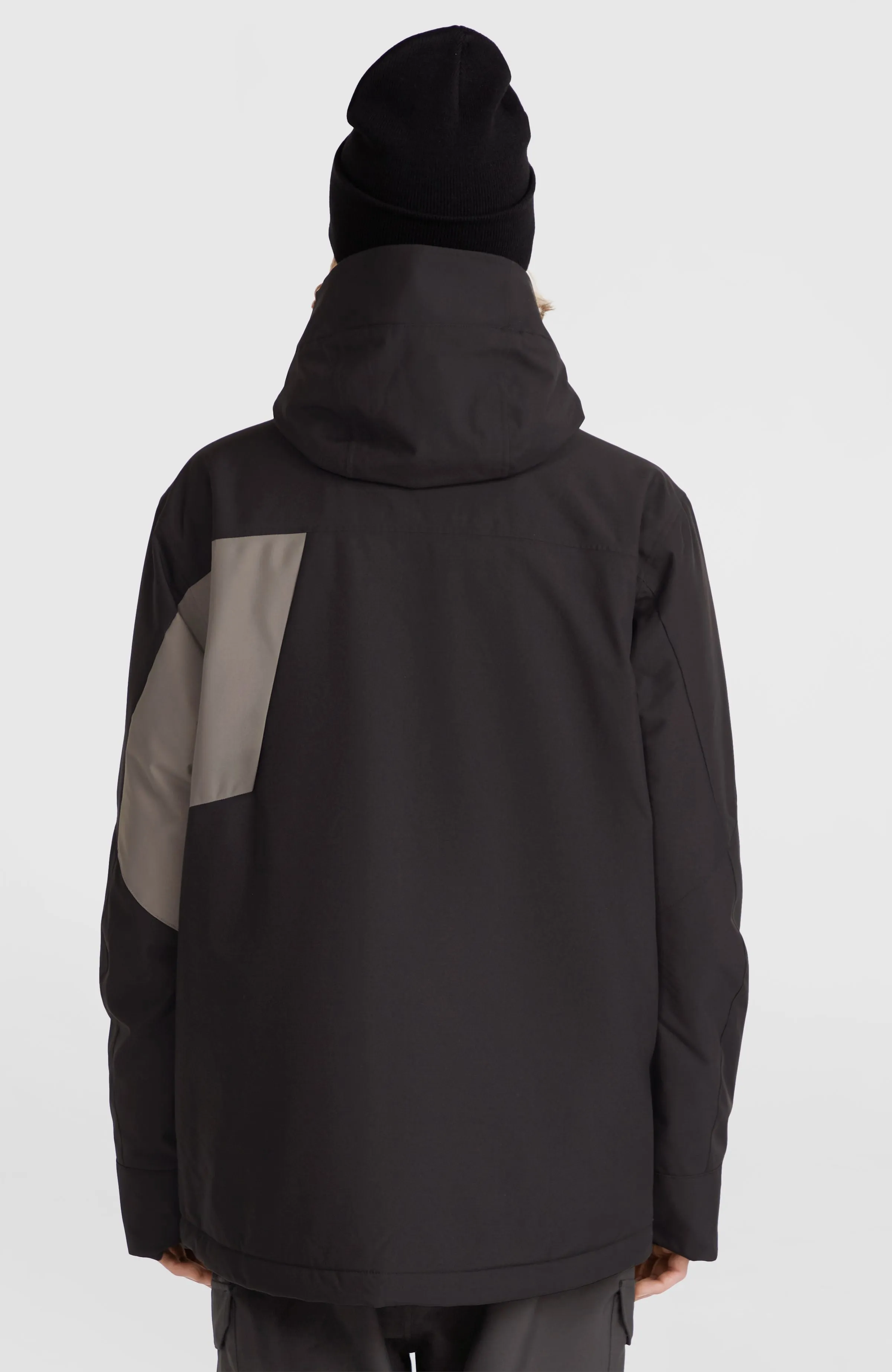 Hammer Block Snow Jacket | Black Out Colour Block