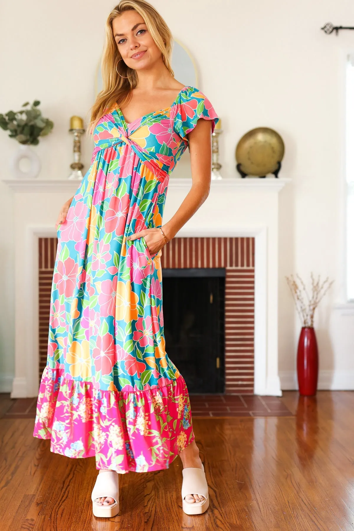 Hawaii Maxi Dress -FINAL SALE-