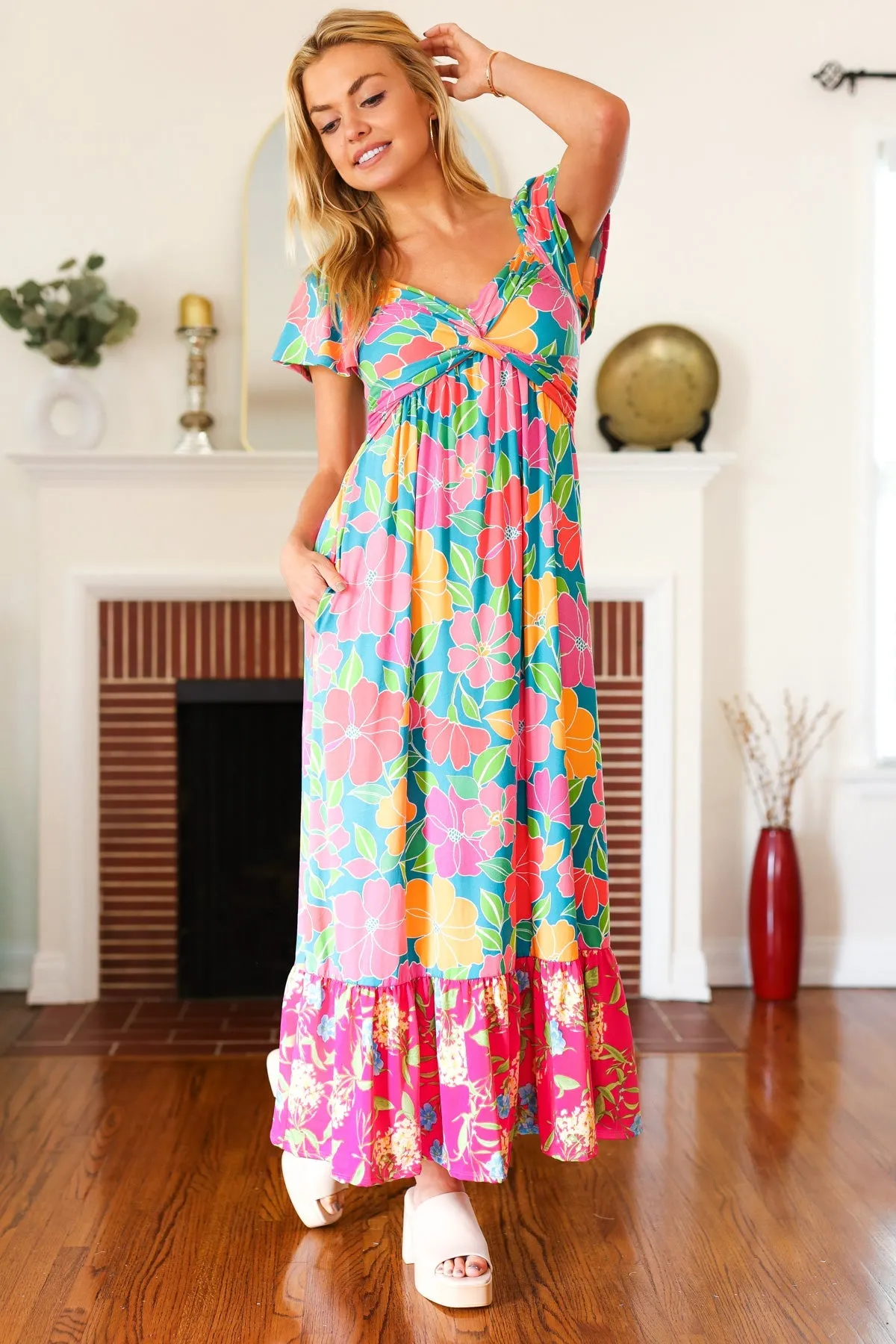 Hawaii Maxi Dress -FINAL SALE-