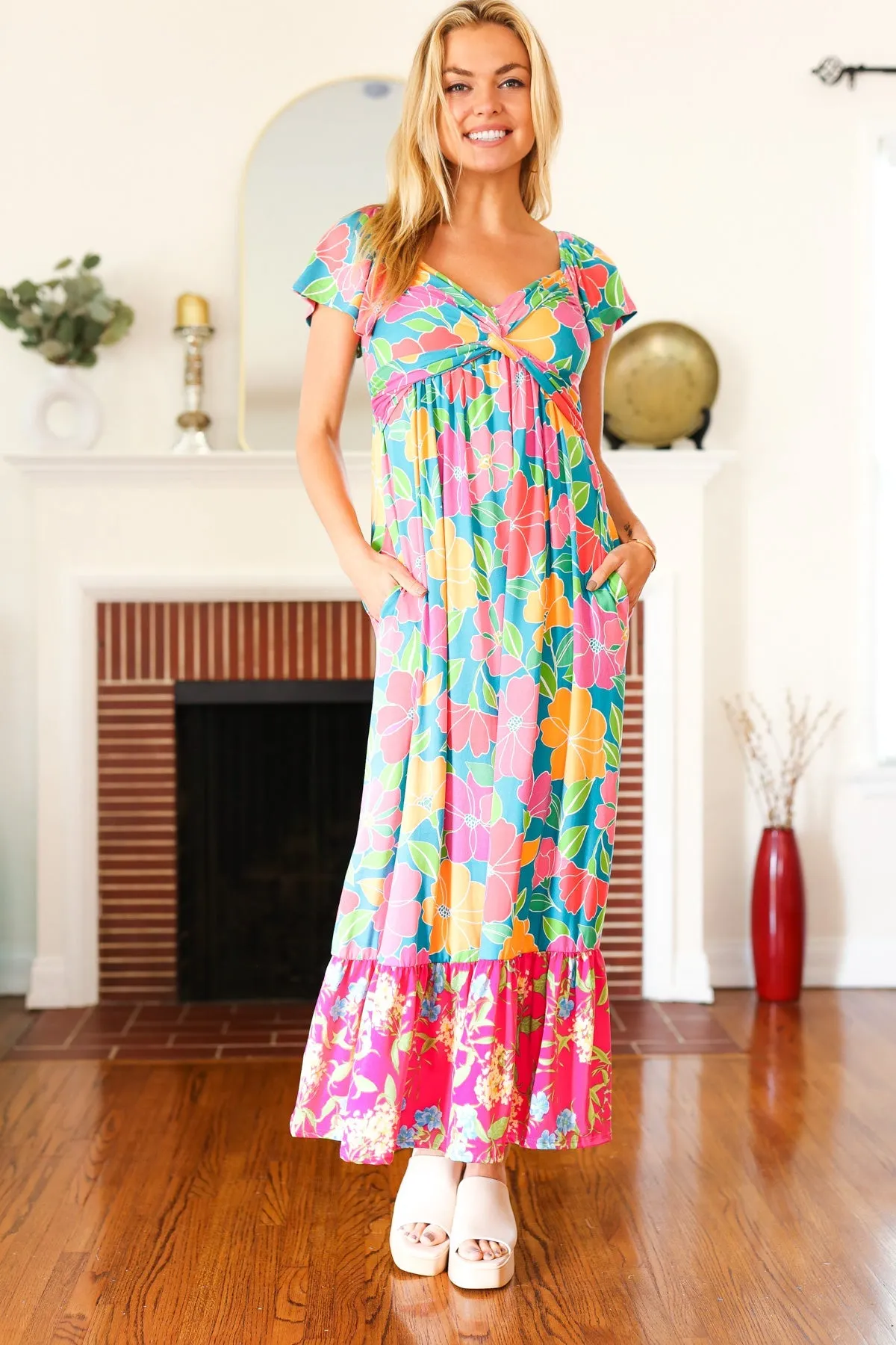 Hawaii Maxi Dress -FINAL SALE-