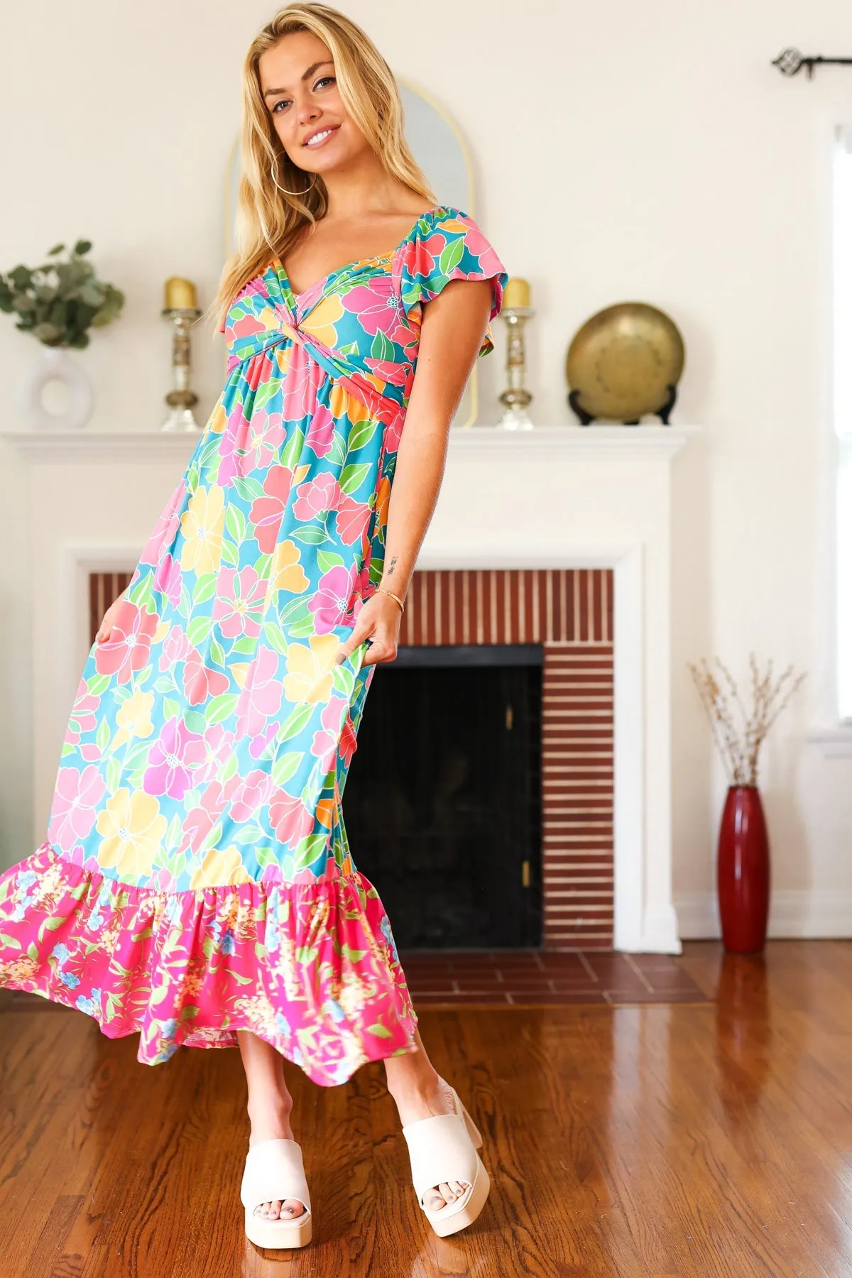 Hawaii Maxi Dress -FINAL SALE-