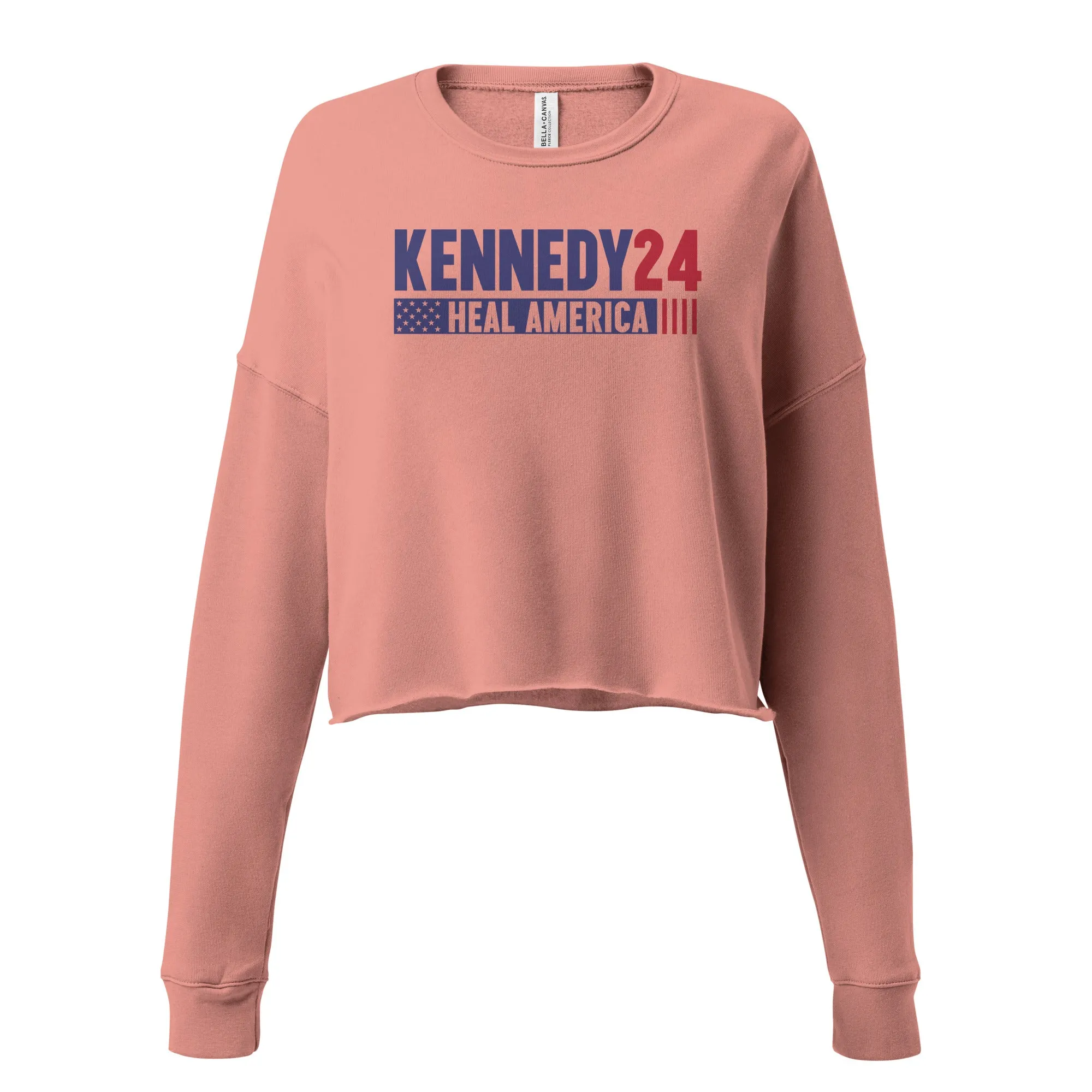 Heal America Crop Sweatshirt