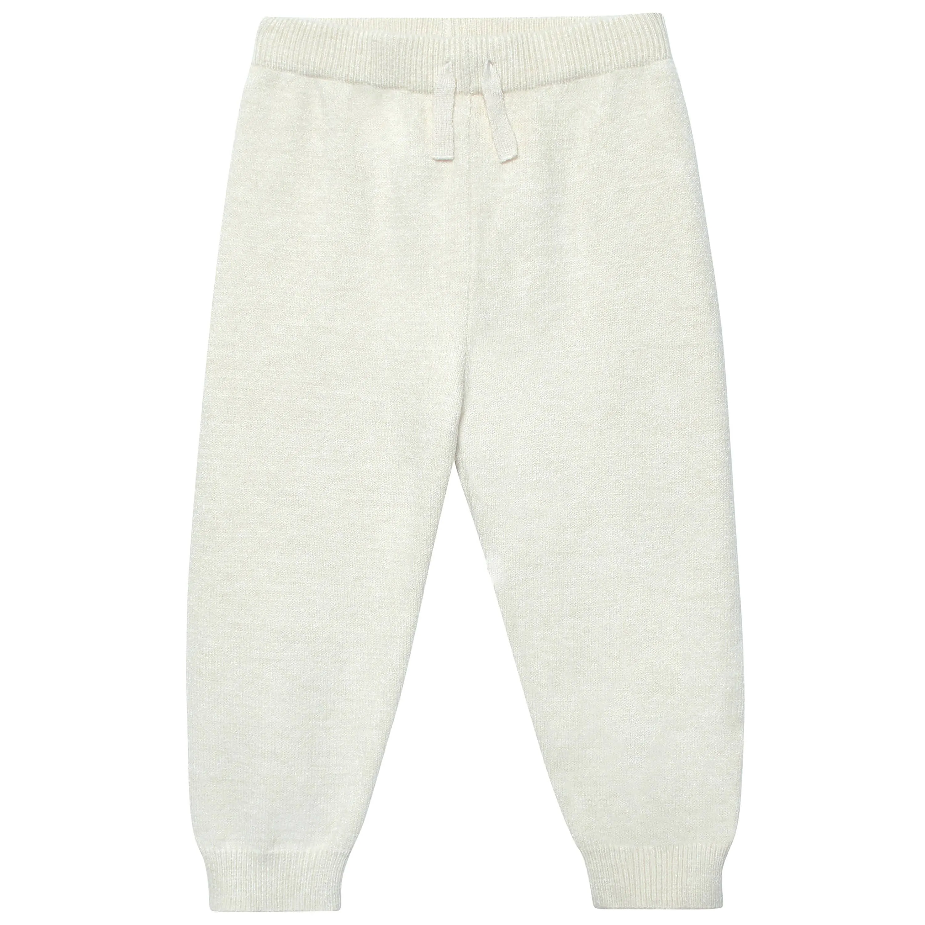 Infant & Toddler Neutral Oatmeal Heather Sweater Knit Jogger